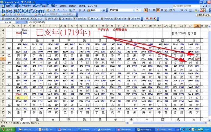 己亥年-1719年.JPG